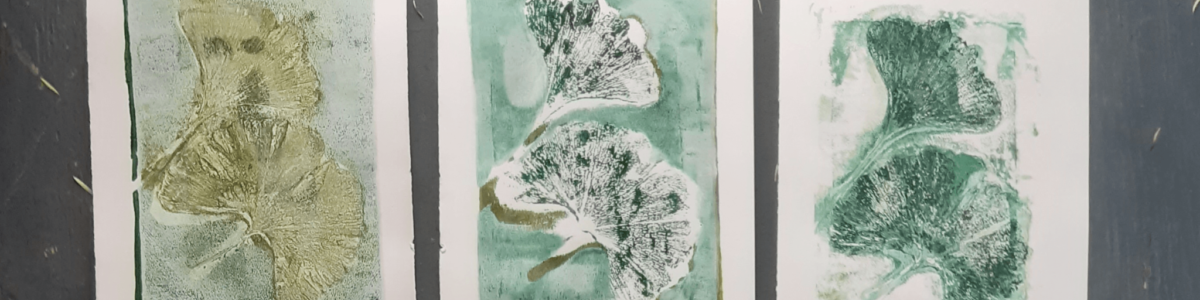 Workshop Botanische prints maken met een gelli plate - Uitgelicht