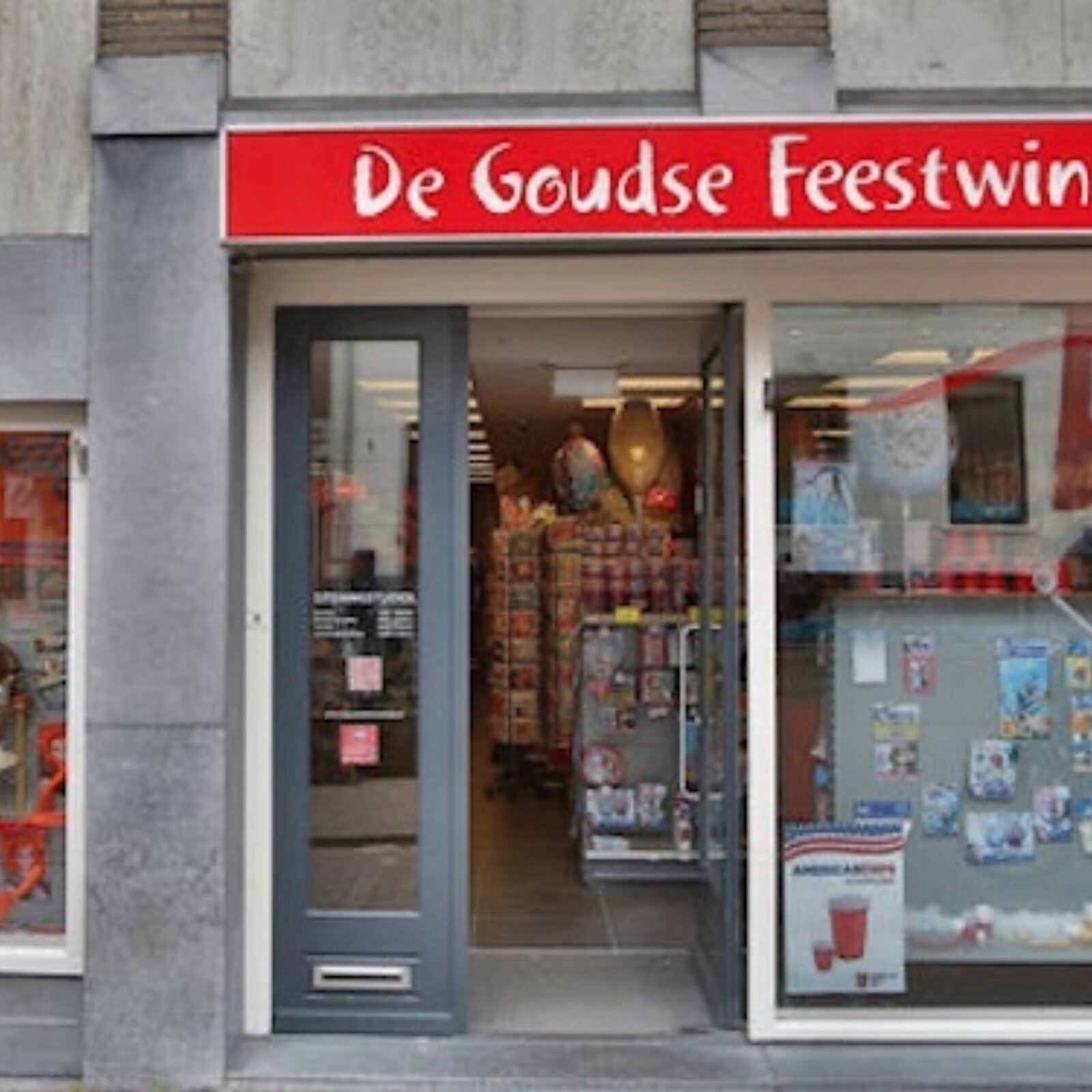 La tienda de artículos para fiestas de Gouda