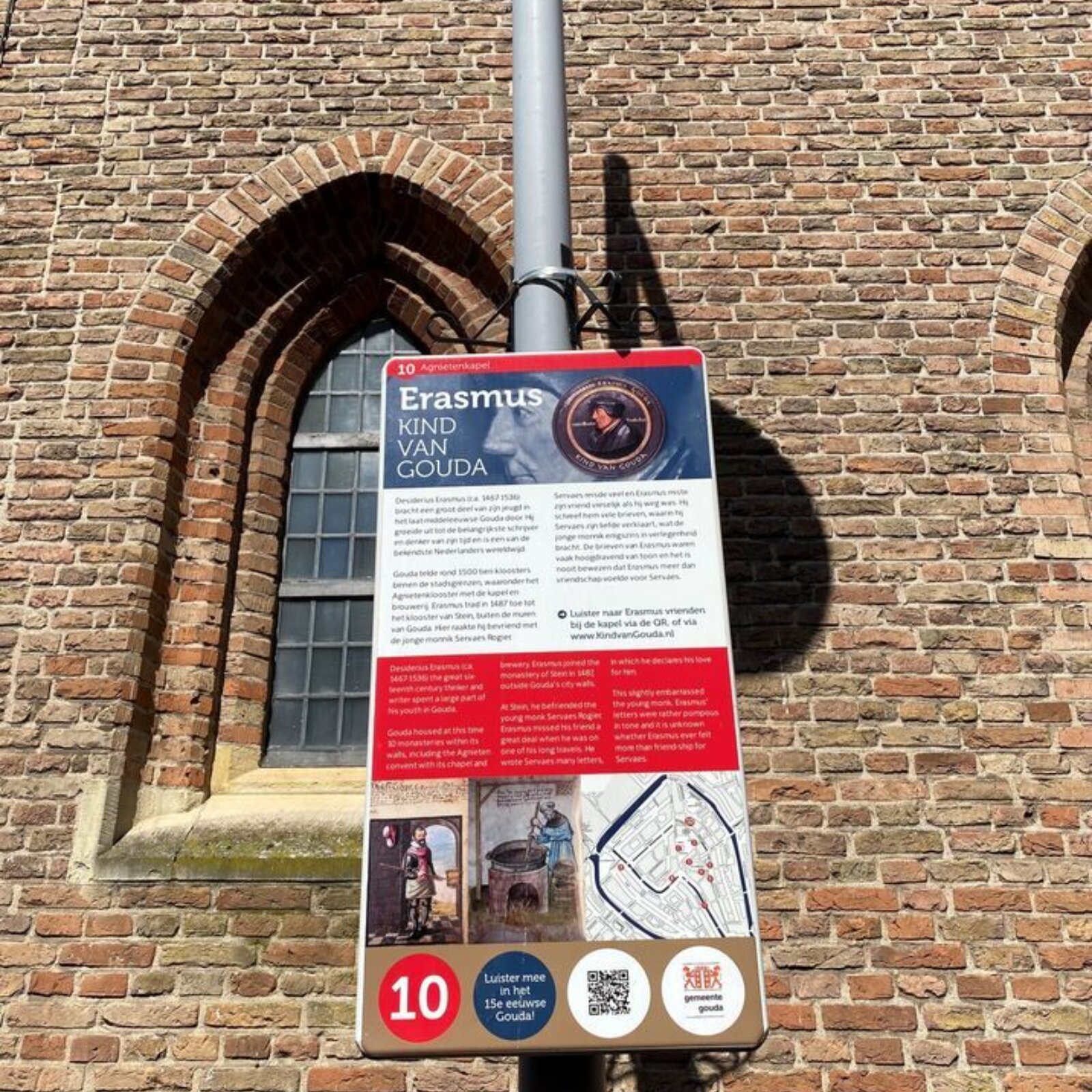 Gouda erasmus wandelen